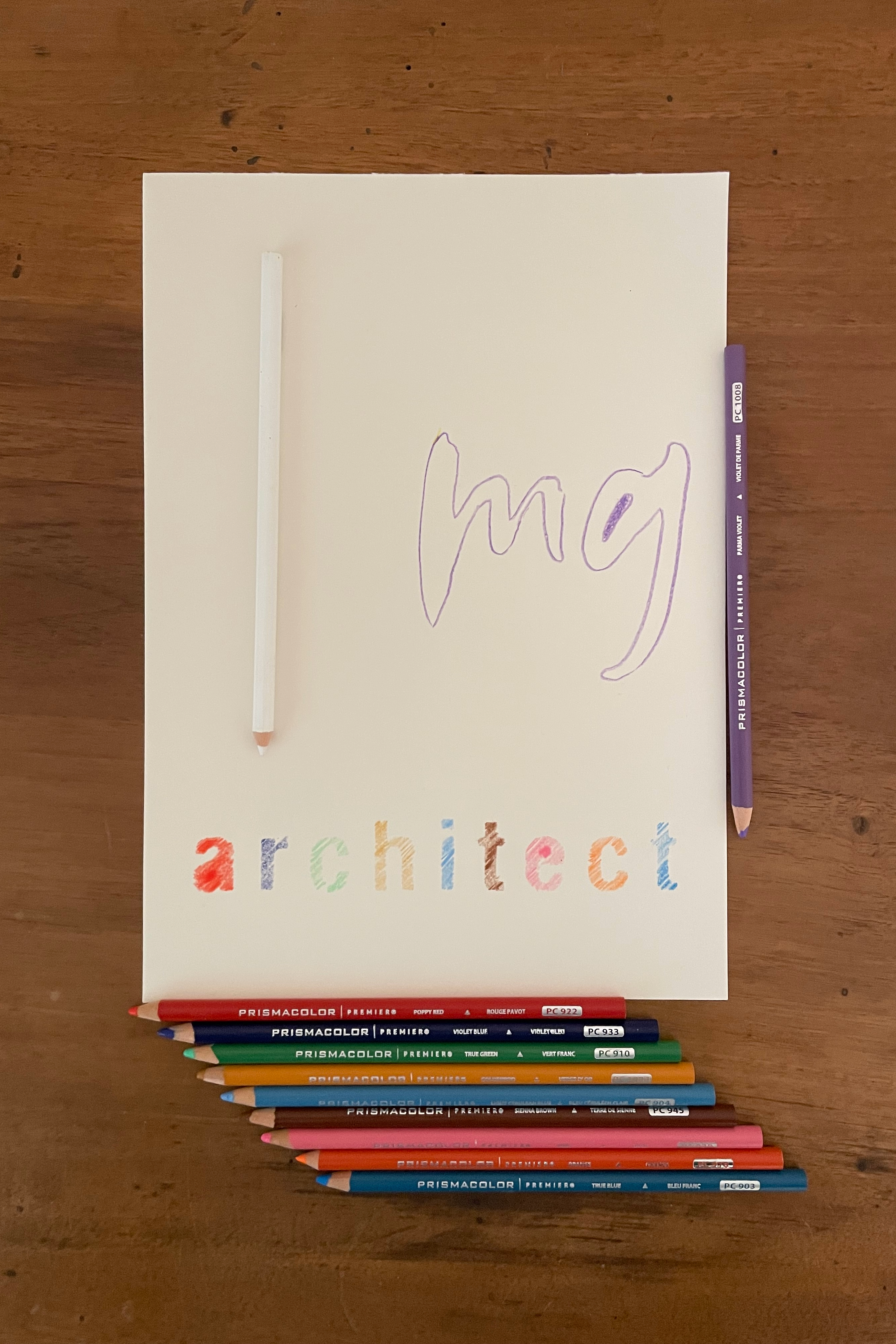 sketching logo