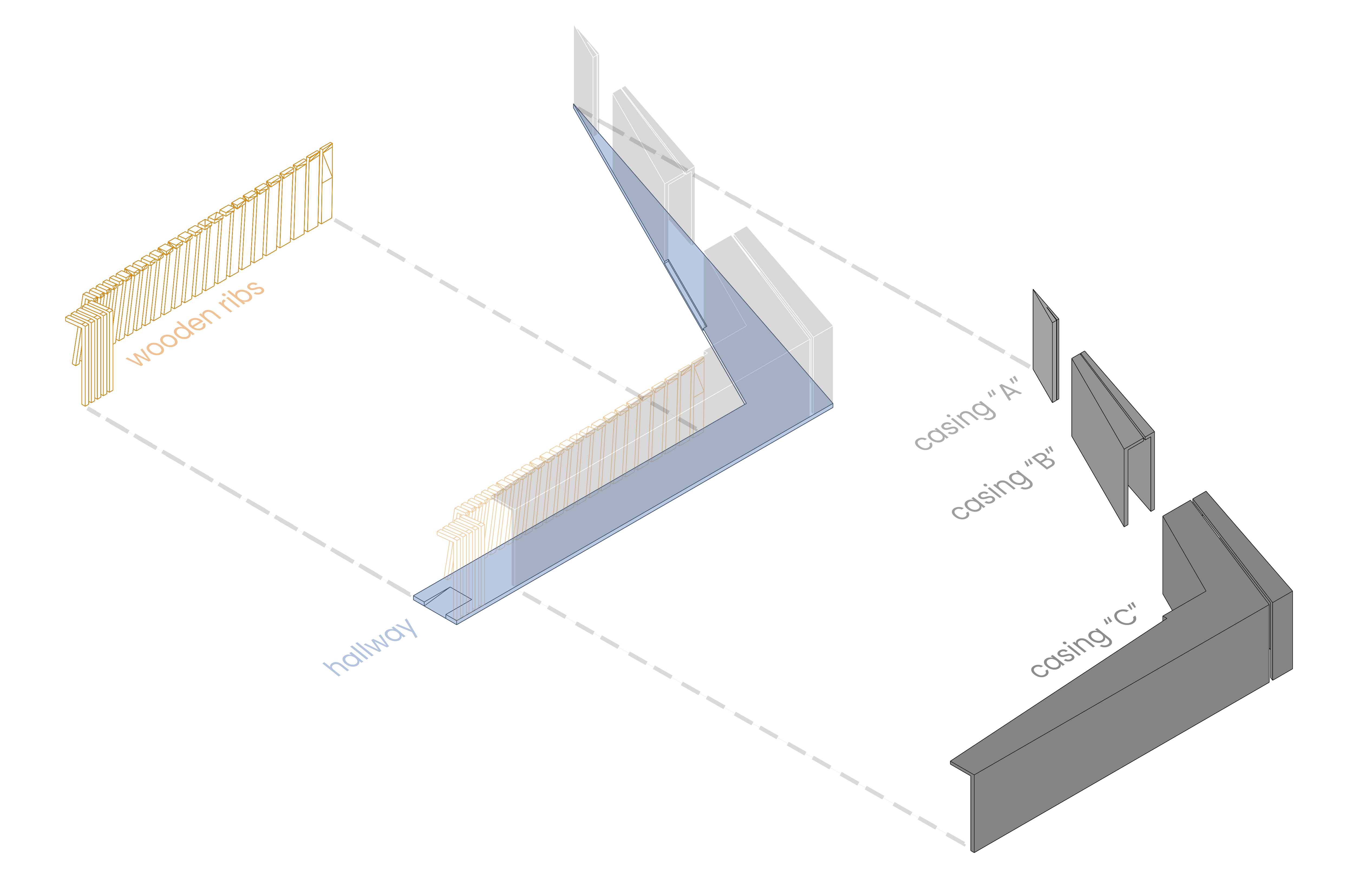 k24, split axonometric