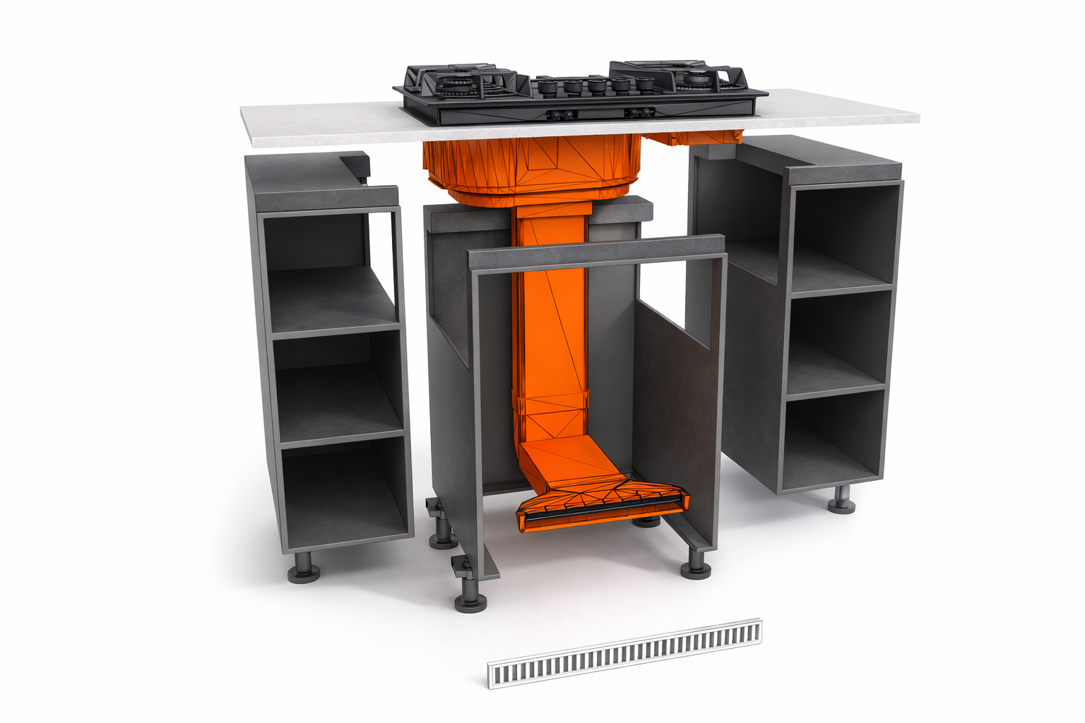 hob cabinets openings